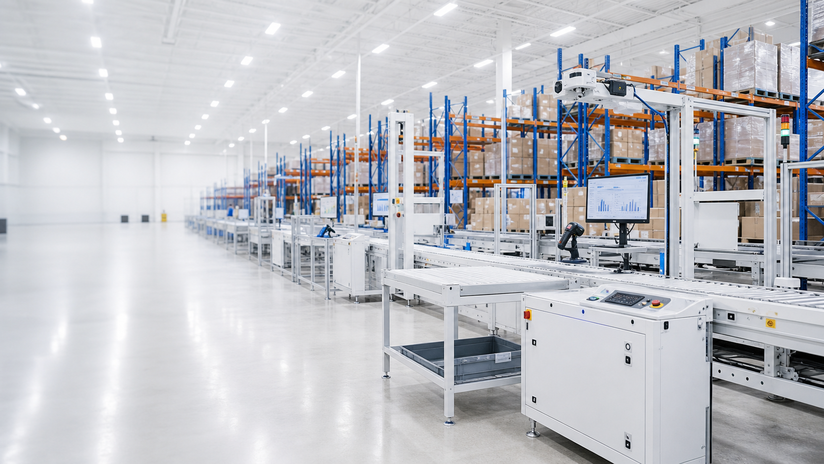 Back office operations connected to a high-capacity Pixior fulfillment facility